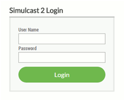 Simulcast 2 Login